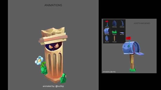 create professional spine 2d animations for games