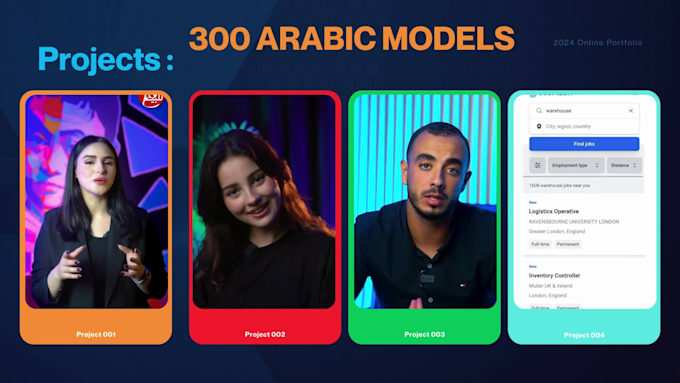 create arabic ugc videos with 300 arabic models