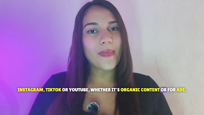 be your ugc content creator in spanish