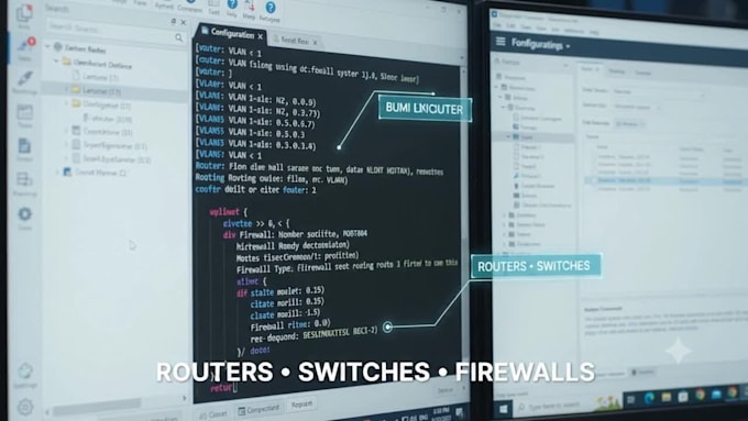 configure and troubleshoot your network, router, switch or firewall