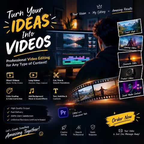 professionally edis your video