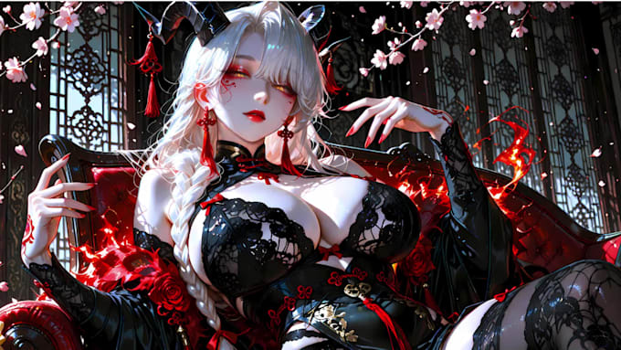 create custom ai anime illustrations and character art