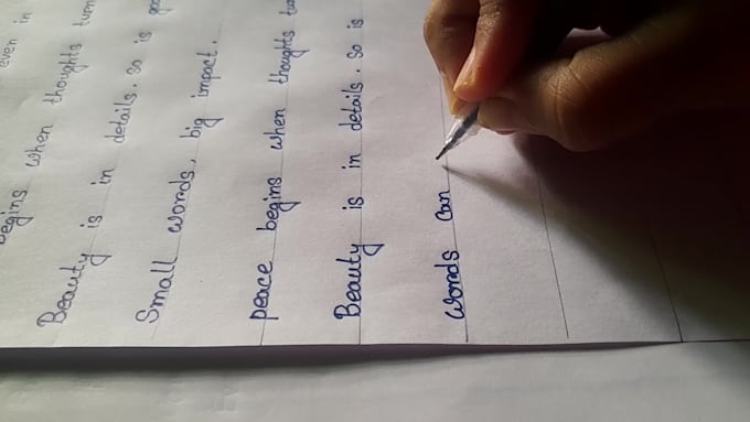 write beautiful handwritten letters and cards
