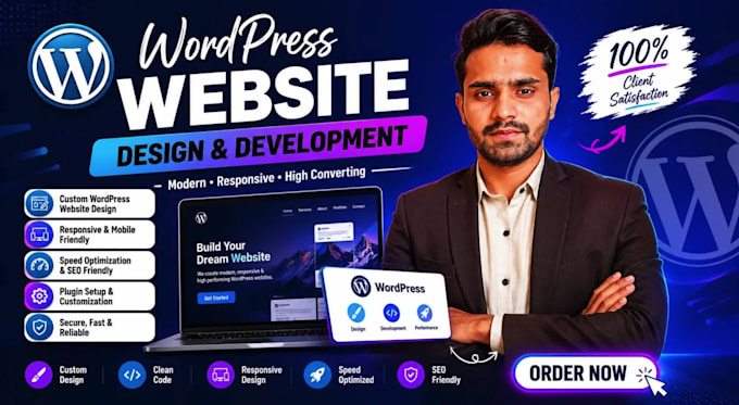 do website development, website design, wordpress website development
