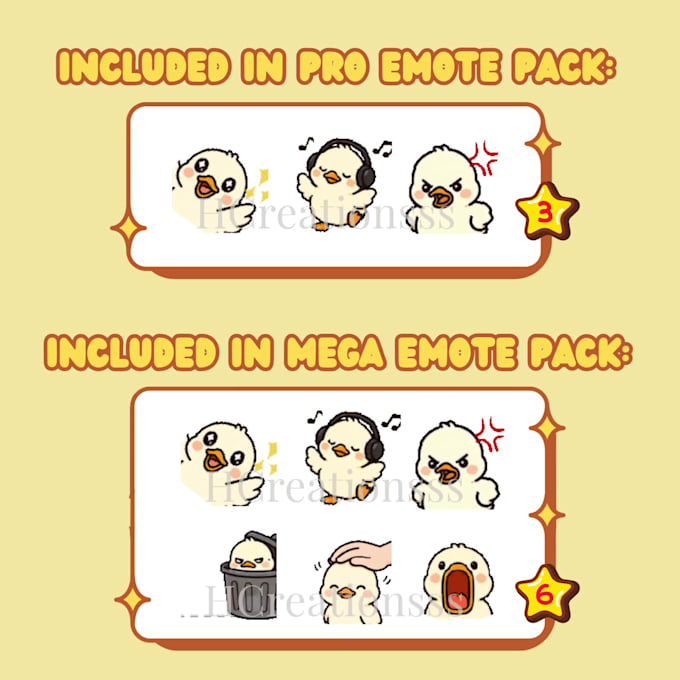 create ready made emotes that are cute and relatable
