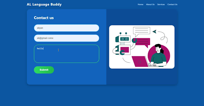 design a responsive bootstrap website