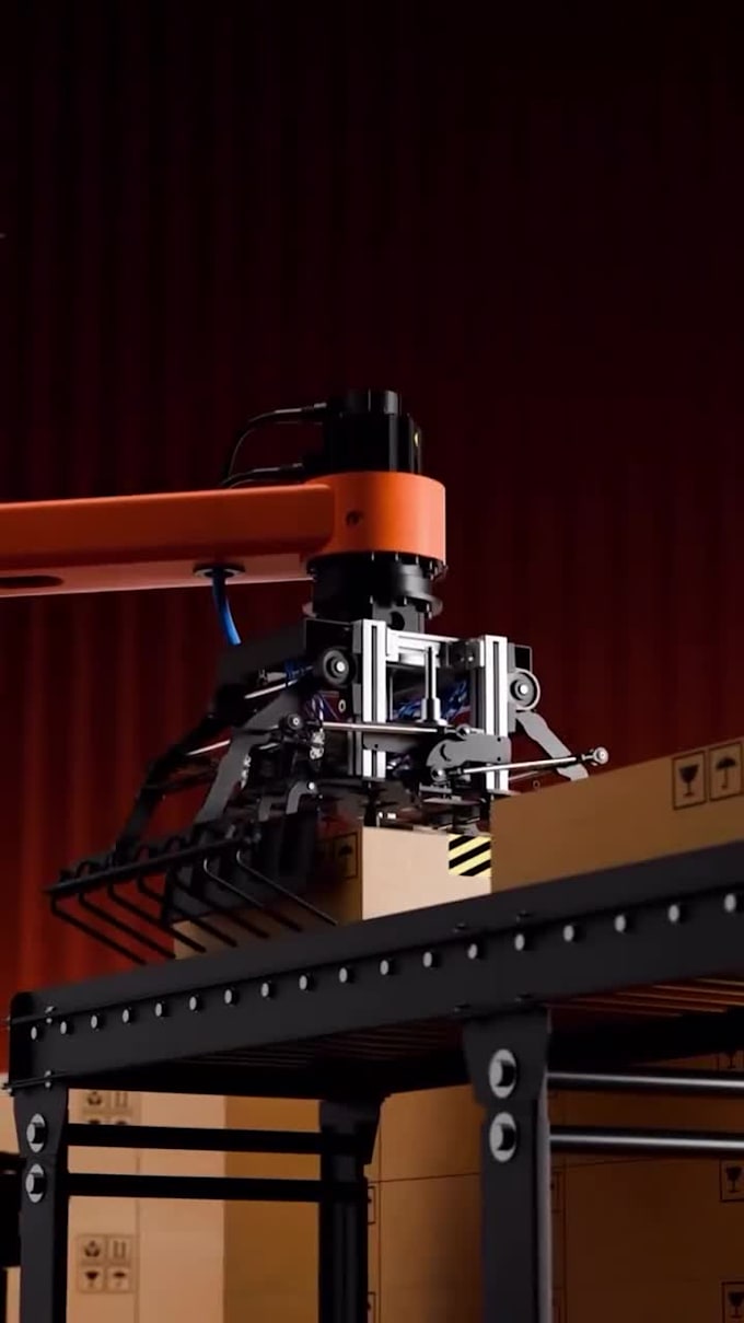 do 3d product animation video industrial machinery animation electronics design