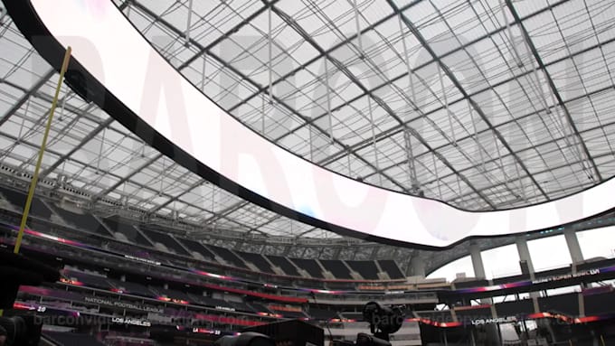 photorealistic 3d stadium led screen and jumbotron ads