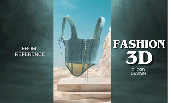 create 3d garment, pattern and tech pack