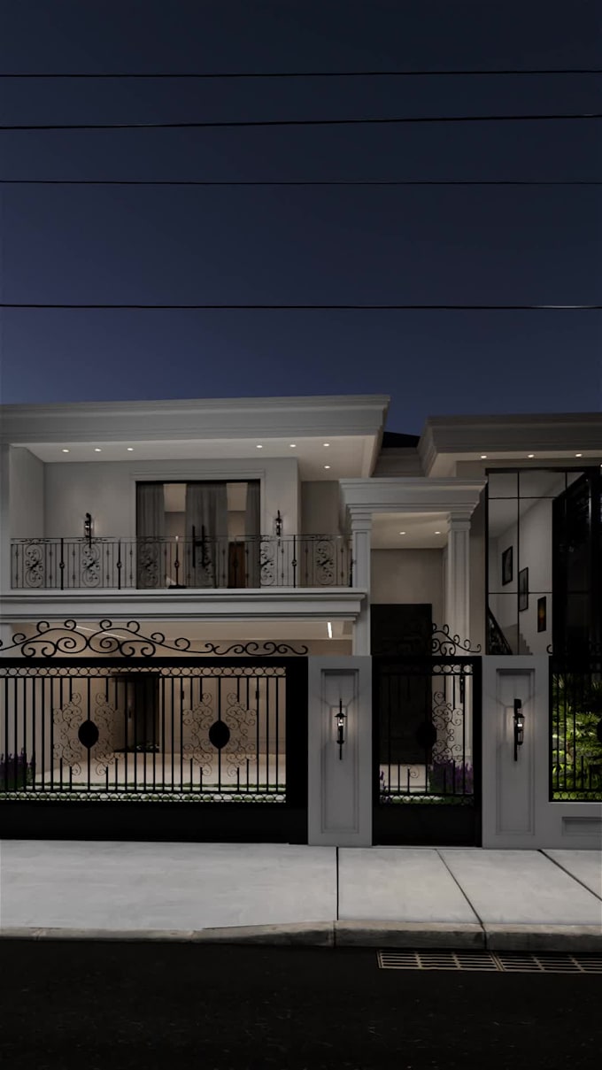 modern and functional interior design and layout