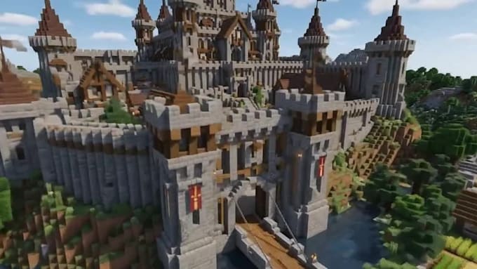 build custom minecraft castles medieval castle builds interiors exteriors