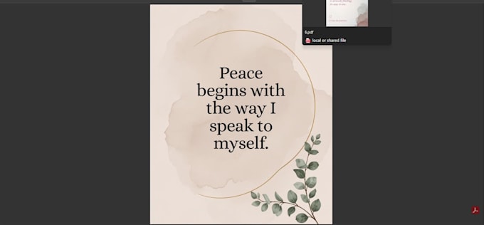 design printable affirmation cards and positive mindset templates