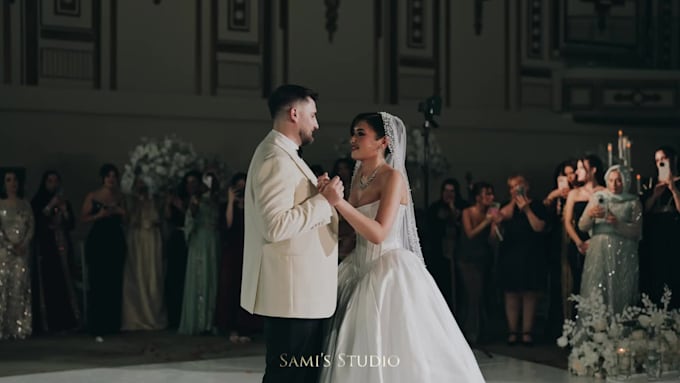 cinematic wedding video editing