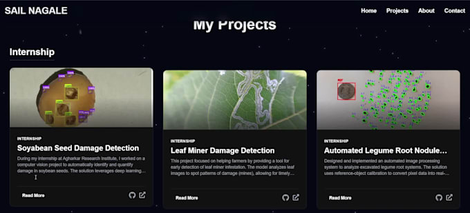 create a modern animated website using react, next js and gsap