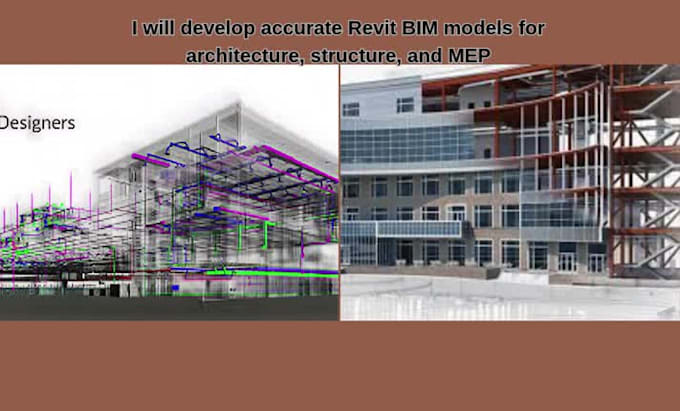 develop accurate revit bim models for architecture, structure, and mep