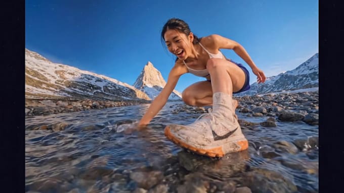 create ai campaign visuals for activewear brands