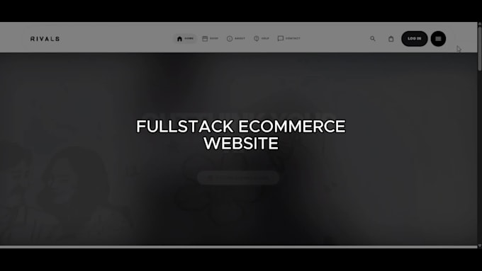 build a fullstack custom website