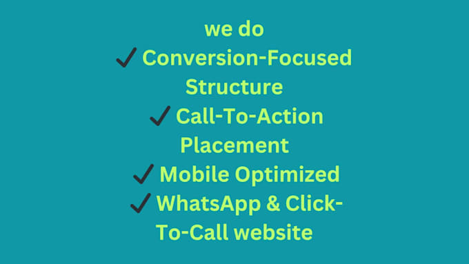 build a high converting wordpress business website