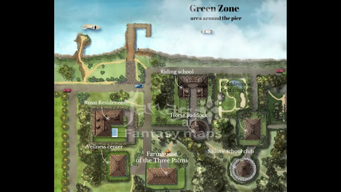 personalized a map animation video in my style