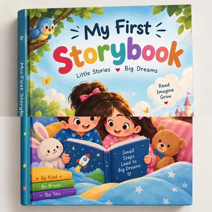 design a professional and eye catching book cover