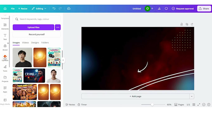 design professional youtube thumbnails for tech