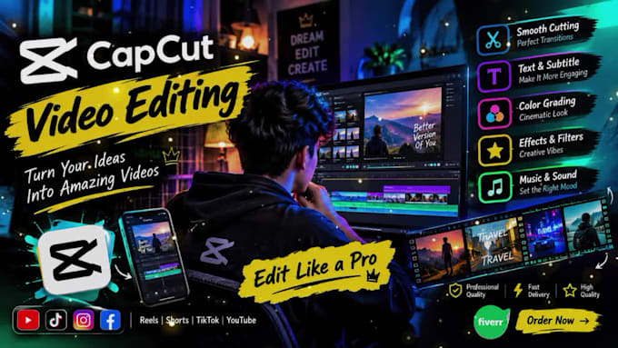 do professional capcut video editing