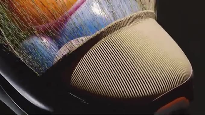 create a photorealistic 3d sneaker animation for 3d shoe animation