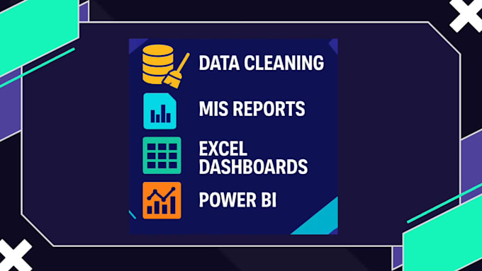 create excel mis reports, dashboards, and data analysis