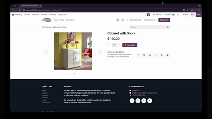 be your expert odoo developer for customization, automation, API integration