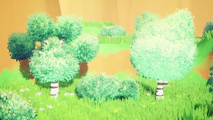 do  stylized 3d game environment level design in unreal engine 5, blender, unity