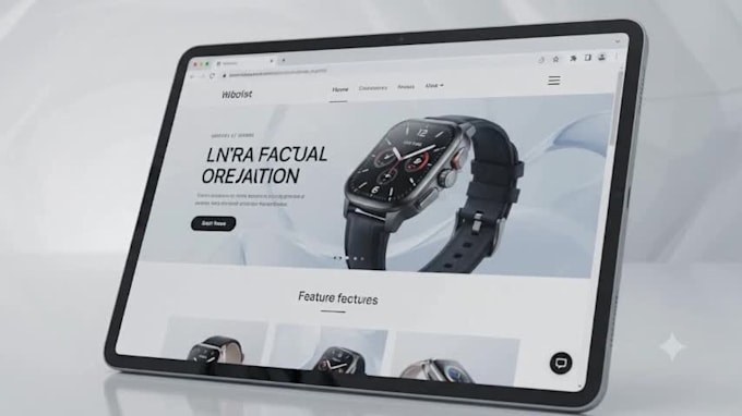 design a responsive wordpress elementor landing page