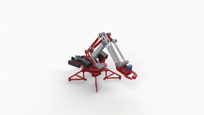 animate your 3d printed robot arm and gripper in solidworks
