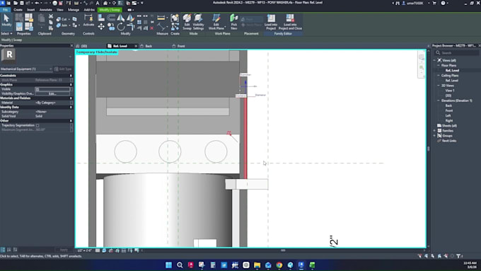 create simple and parametric revit family