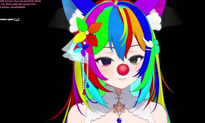 design 3d vtuber model anime avatar vtuber rigging for vseeface