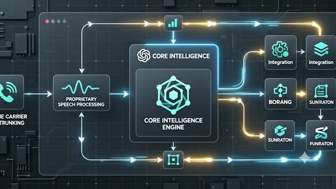 build a custom sip integrated ai voice agent for cold calling and reception