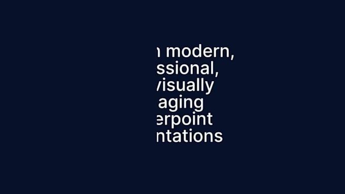 design training slides, educational presentations, and investor pitch deck