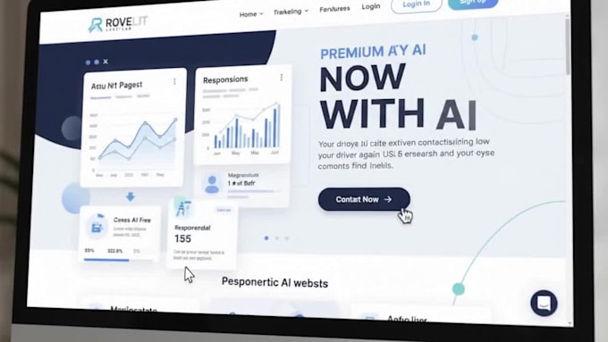 build a modern ai website with chatbot and ai integration