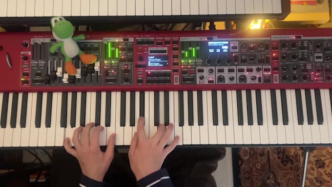record professional piano for your song