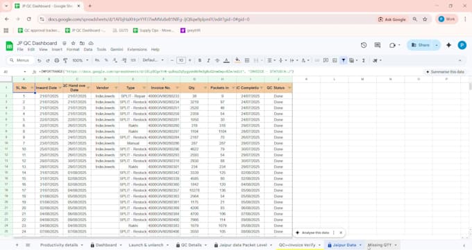 excel data entry, data cleaning, and spreadsheet formatting