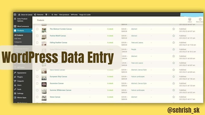 fast input data entry with manually typing and web research