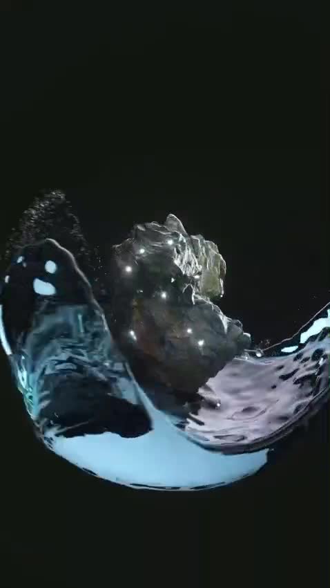 create realistic 3d water simulation fluid animation vfx ads