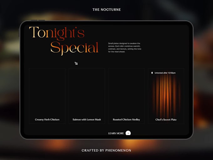 create a luxury website,portfolio website or business website