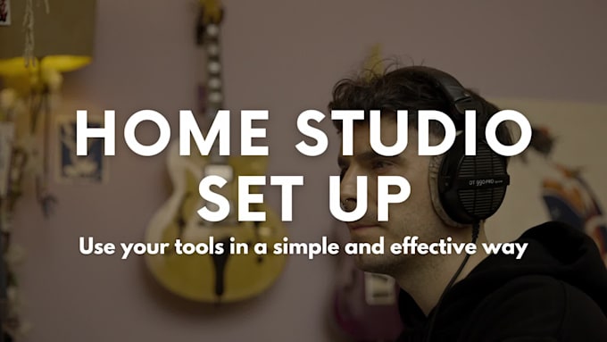 set up your home studio