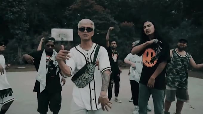 edit a trendy rap music video with cinematic vfx