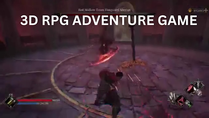 build 3d rpg adventure game with open world exploration