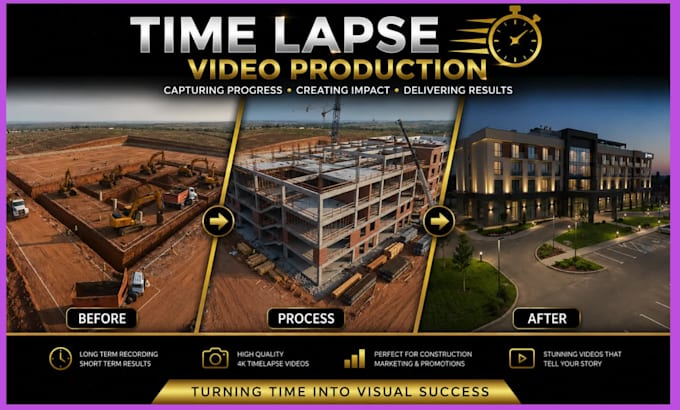 do timelapse video for you