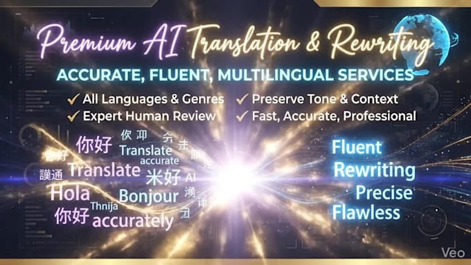 do fast ai translation and SEO rewriting