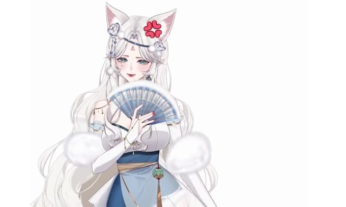 create a custom anime vtuber avatar expressions or live2d model