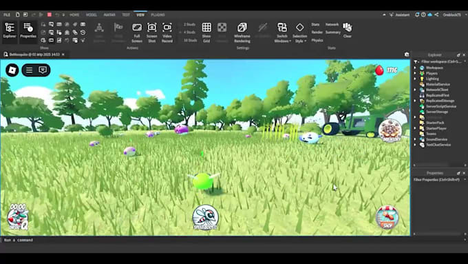 build and develop your roblox game with scripts, coding and full game
