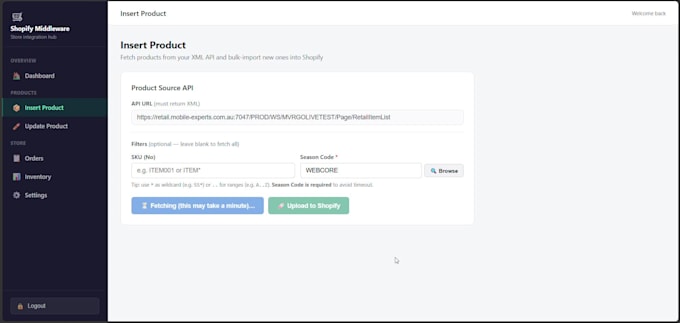 integrate your shopify store with your erp or crm system